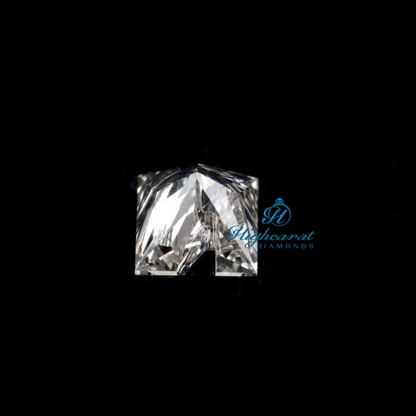 N Shape Luxury Lab Diamond  Unique  Cut For Modern Fine Jewelry Collections