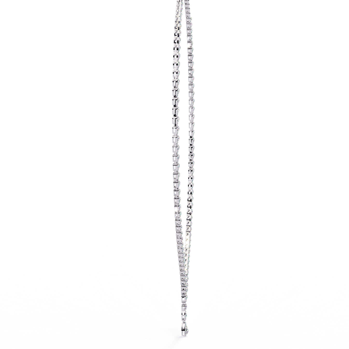 4.52 CT  Round Cut Natural And Lab Grown Top Grade Diamond Delicate Prong Set Bridesmaid Necklace for Gifted By Mother, bride