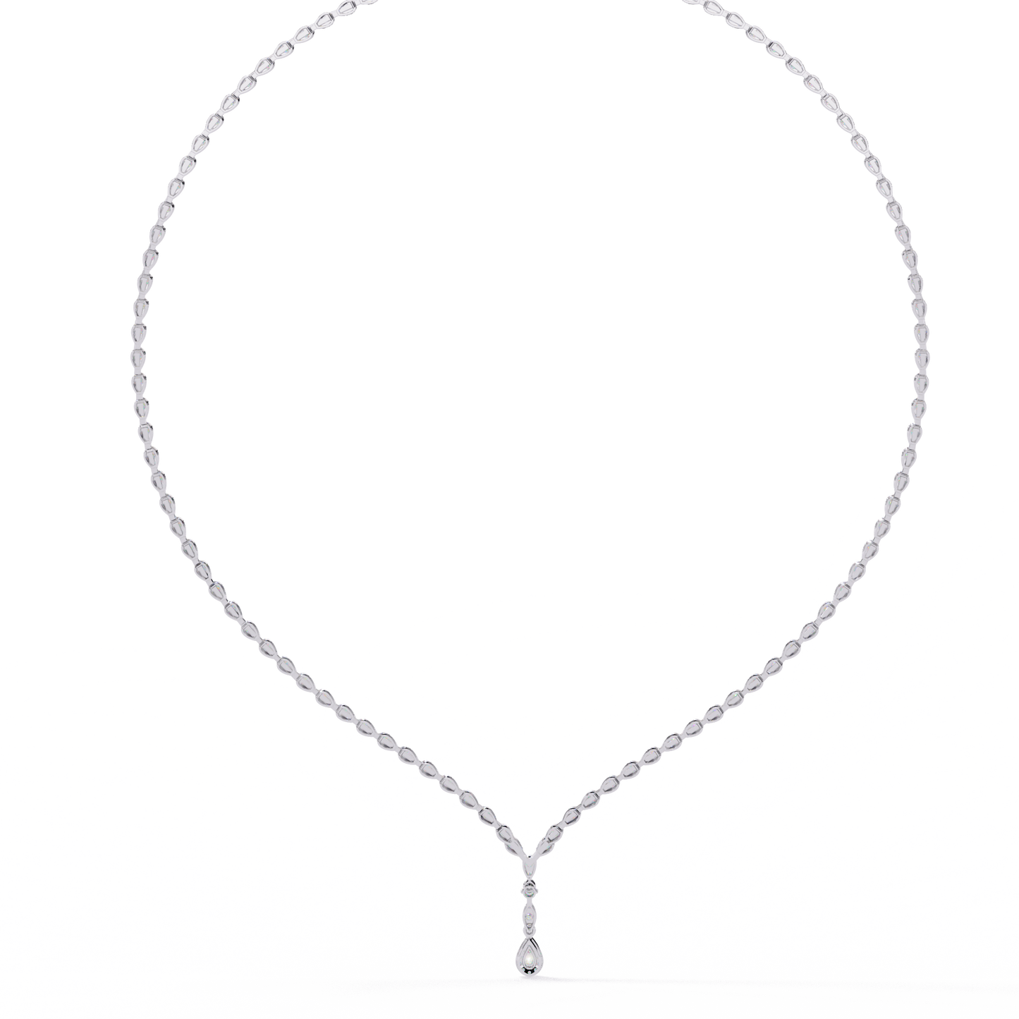 4.52 CT  Round Cut Natural And Lab Grown Top Grade Diamond Delicate Prong Set Bridesmaid Necklace for Gifted By Mother, bride