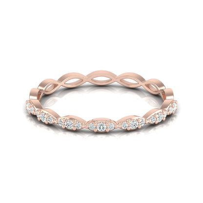 New Arrival Round Cut Diamond Wedding Band Ring Perfect gift for women's - HIGHCARAT DIAMONDS