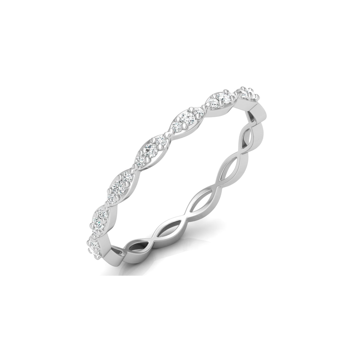 New Arrival Round Cut Diamond Wedding Band Ring Perfect gift for women's - HIGHCARAT DIAMONDS