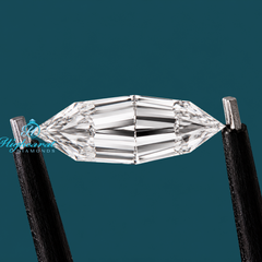 Loose Marquise Step Cut Lab Grown Diamond for Fine Jewelry Designs