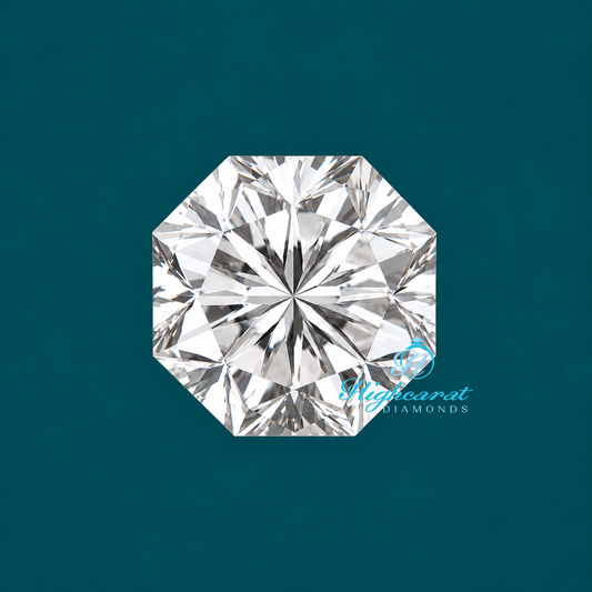 Colorless Octagon Cut Lab Grown Diamond