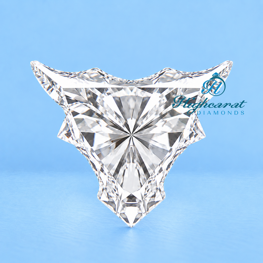 Lab Grown Bull Head Shape Diamond Loose Certified Stone