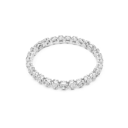 Round Cut Top Grade Labgrown Diamond Elegant Prong Set Classic Wedding Tennis Bracelet For Women's - HIGHCARAT DIAMONDS
