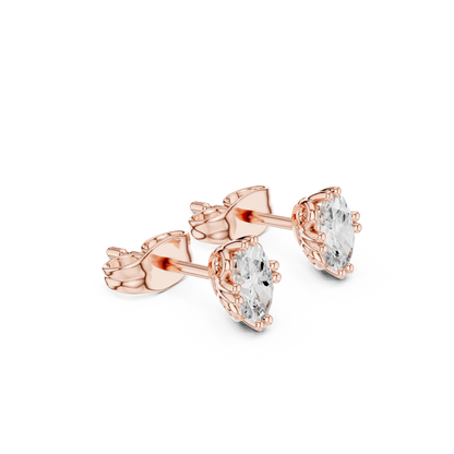 Oval Shape Lab Grown Diamond Classic Look Party Wear Diamond Earring  Anniversary Gift For Her - HIGHCARAT DIAMONDS