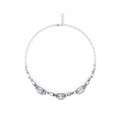 Oval Halo Lab Grown Diamond Designer Bracelet - HIGHCARAT DIAMONDS