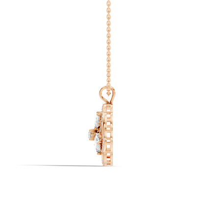 Infinity Drop Lab-Grown Diamond Pendant Necklace Symbol of Eternal Love Jewelry - HIGHCARAT DIAMONDS