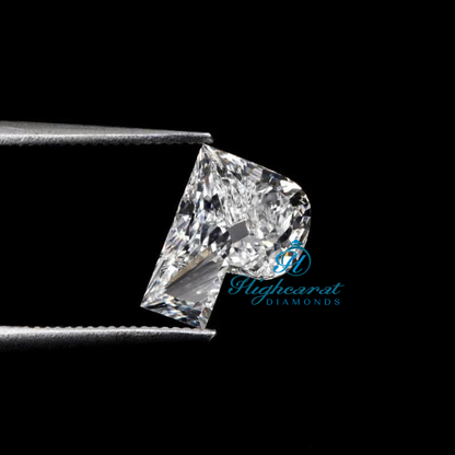 P Shape Fancy Cut Diamond Stunning Choice For Engagement Rings & Pendants - HIGHCARAT DIAMONDS