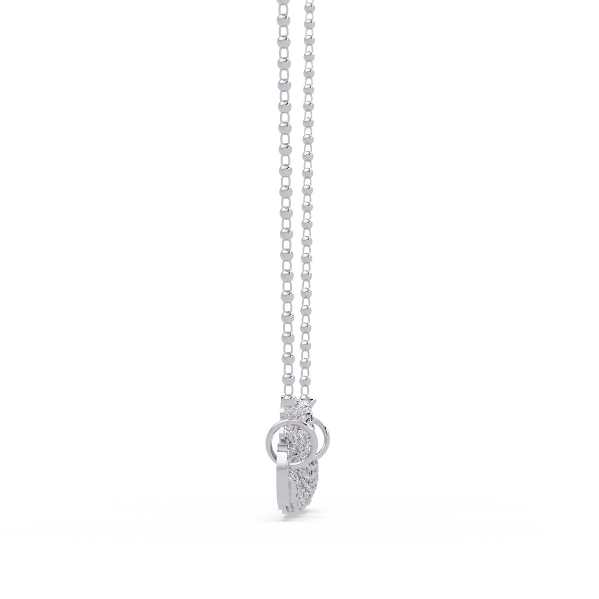 Panther Link Bar Lab Grown Diamond Hip Hop Pendant - HIGHCARAT DIAMONDS