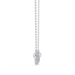 Panther Link Bar Lab Grown Diamond Hip Hop Pendant - HIGHCARAT DIAMONDS