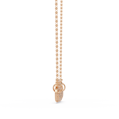 Panther Link Bar Lab Grown Diamond Hip Hop Pendant - HIGHCARAT DIAMONDS
