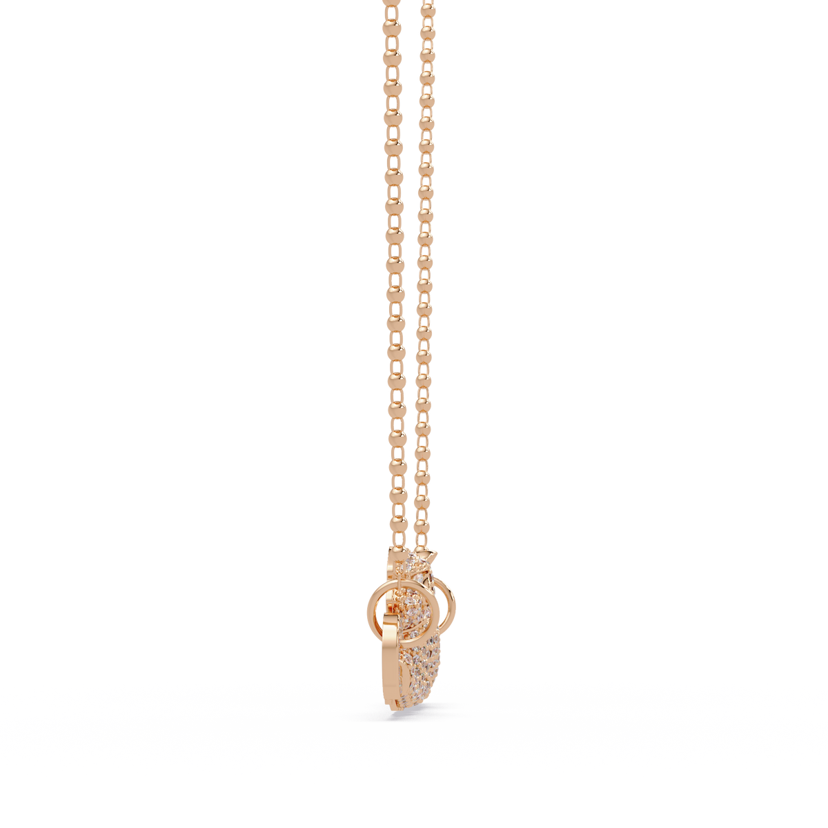 Panther Link Bar Lab Grown Diamond Hip Hop Pendant - HIGHCARAT DIAMONDS