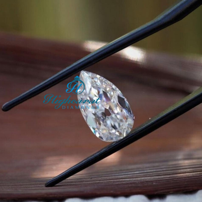 Pear Shape Old European Cut Diamond For Shinning Every Wear New Style Jewelry - HIGHCARAT DIAMONDS