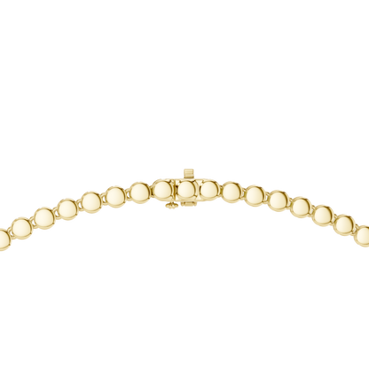 7.26 Ct Round Cut Lab grown & Natural Diamond 14k Solid Rose Gold  Wedding Wear Necklace for Her - HIGHCARAT DIAMONDS
