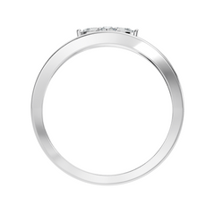 Round and Pear Cut White Colorless Diamond Unique vintage Classic Dainty Party Wear Ring For Women's - HIGHCARAT DIAMONDS