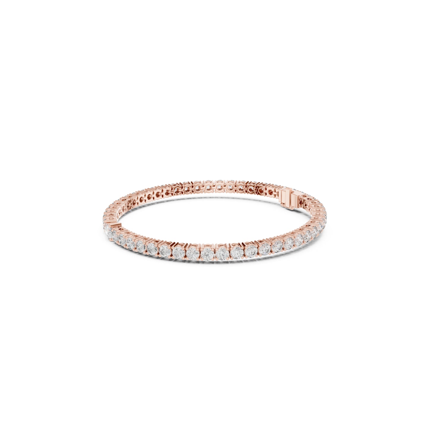 5.25Ct Pear and Round Cut Lab Grown Diamond Unique Delicate Cluster Statement Tennis Bracelet Gift For Her - HIGHCARAT DIAMONDS