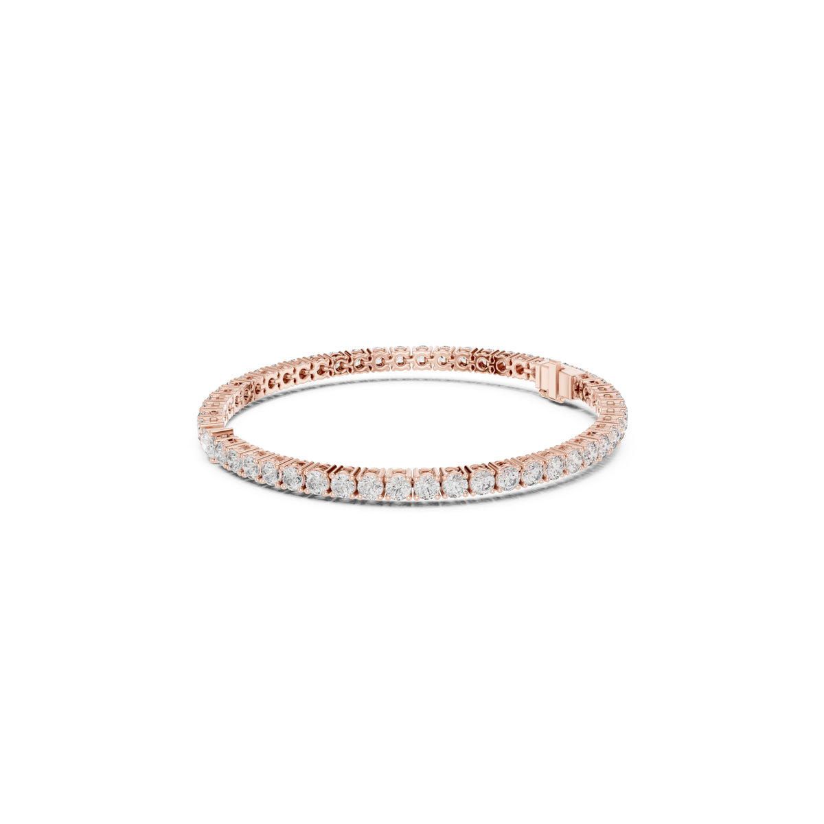 5.25Ct Pear and Round Cut Lab Grown Diamond Unique Delicate Cluster Statement Tennis Bracelet Gift For Her - HIGHCARAT DIAMONDS