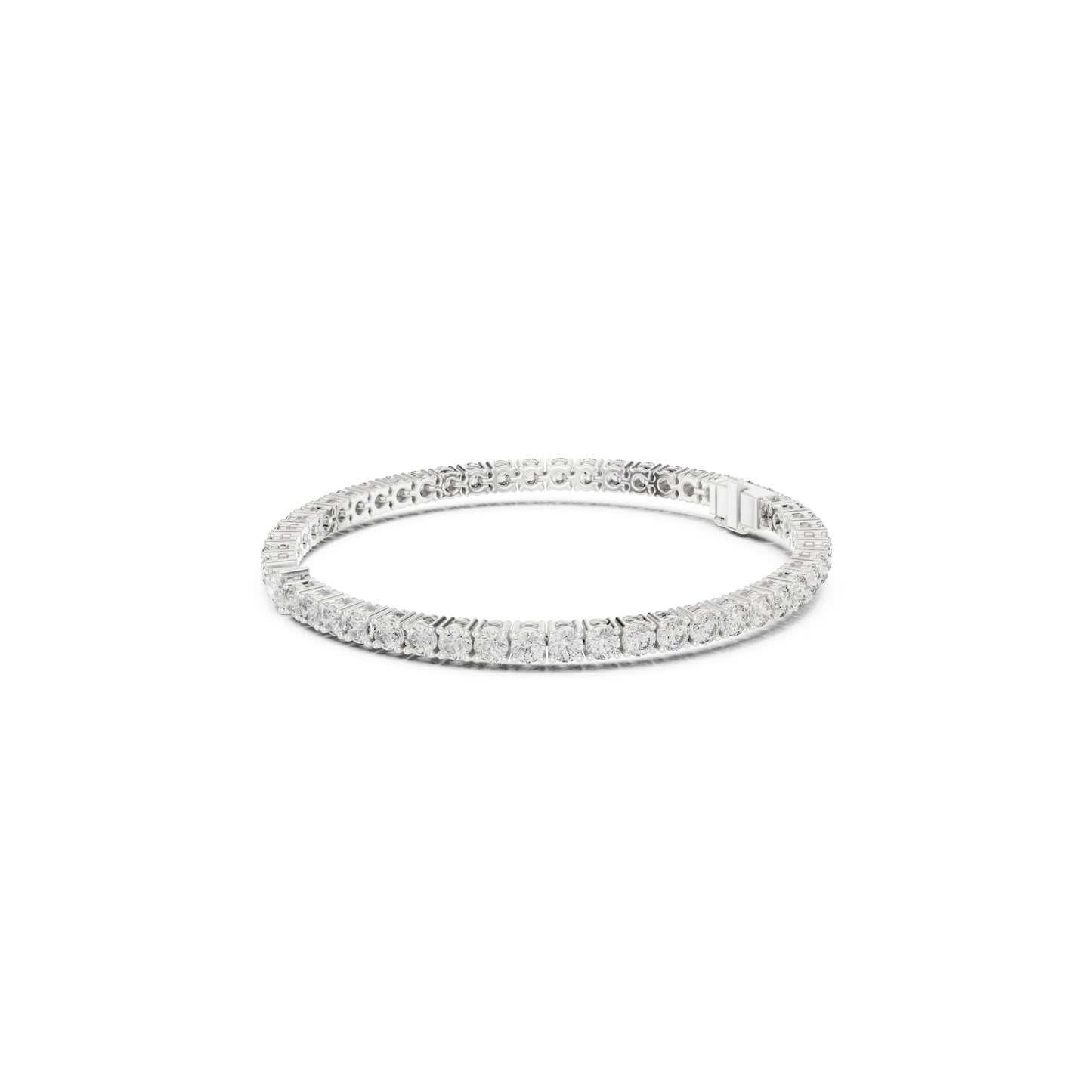 5.25Ct Pear and Round Cut Lab Grown Diamond Unique Delicate Cluster Statement Tennis Bracelet Gift For Her - HIGHCARAT DIAMONDS
