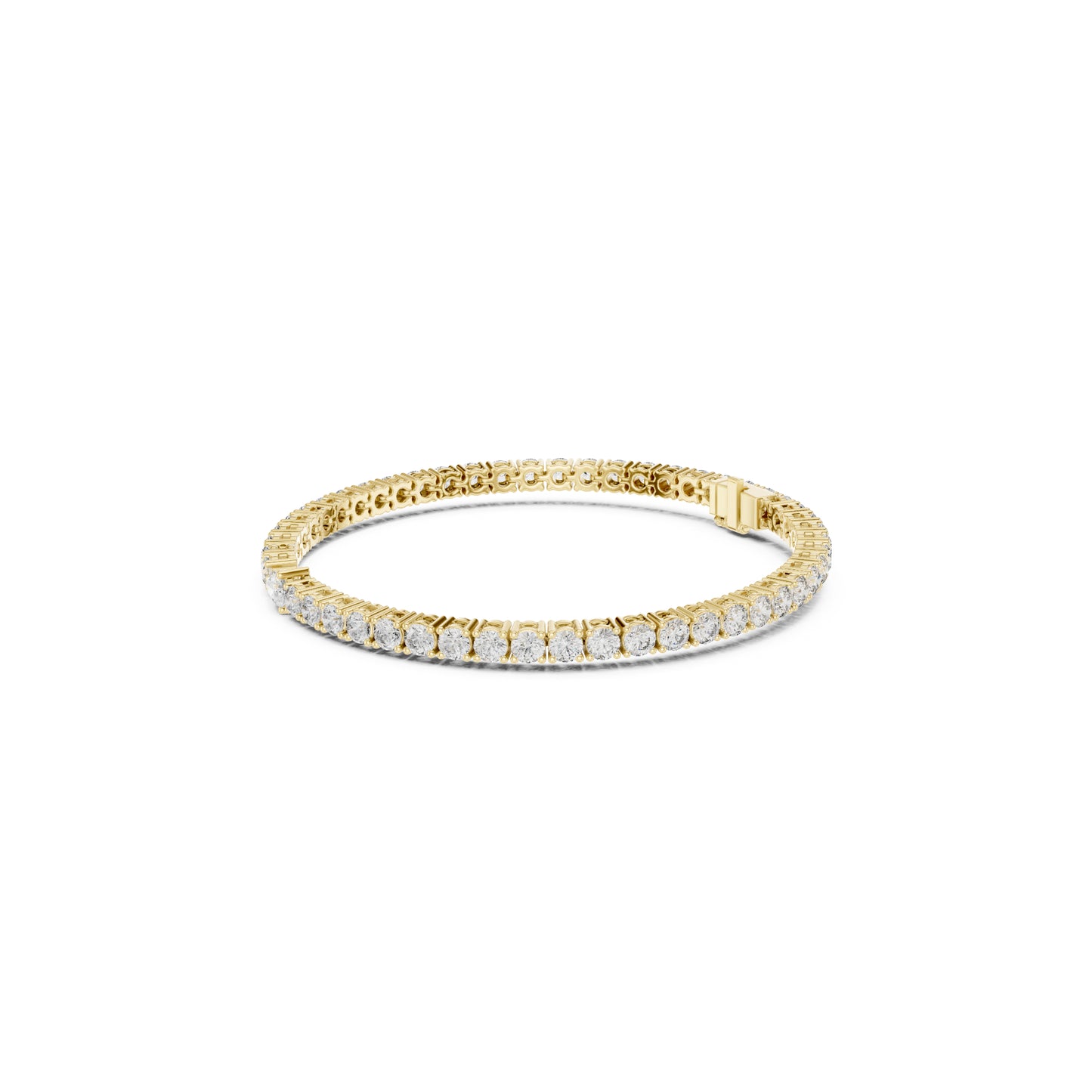 5.25Ct Pear and Round Cut Lab Grown Diamond Unique Delicate Cluster Statement Tennis Bracelet Gift For Her - HIGHCARAT DIAMONDS