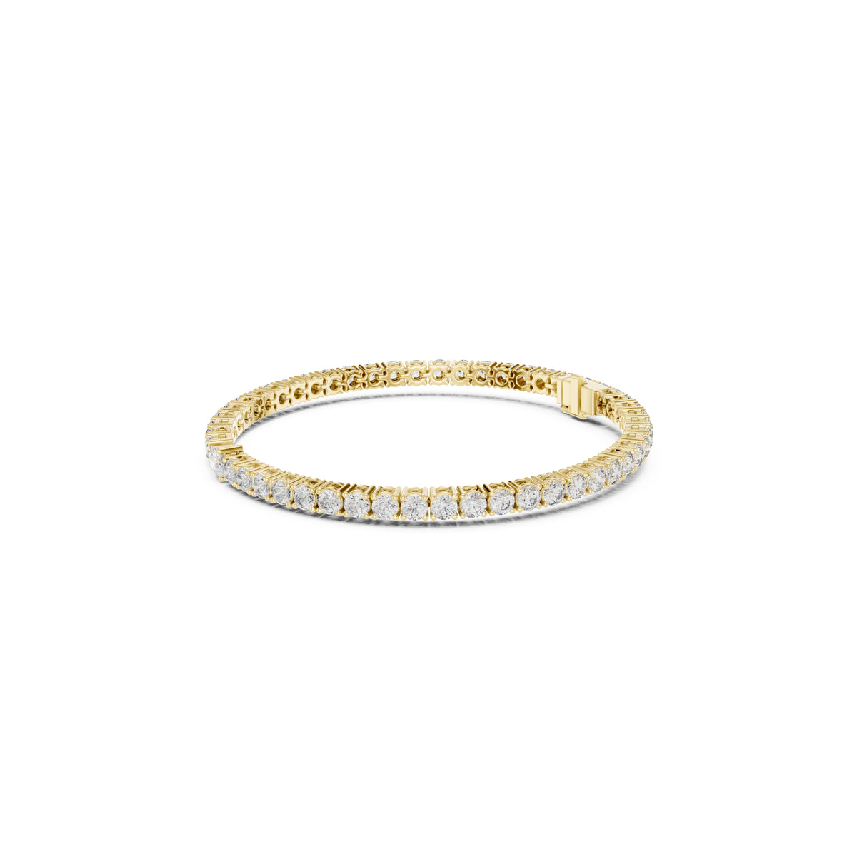 5.25Ct Pear and Round Cut Lab Grown Diamond Unique Delicate Cluster Statement Tennis Bracelet Gift For Her - HIGHCARAT DIAMONDS