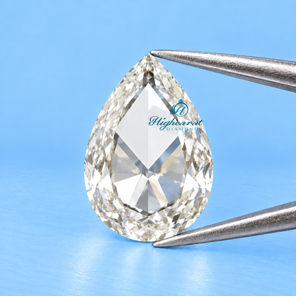 Pear Shape Rose Cut Lab Grown Diamond