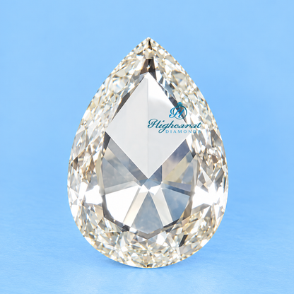 Pear Shape Rose Cut Lab Grown Diamond