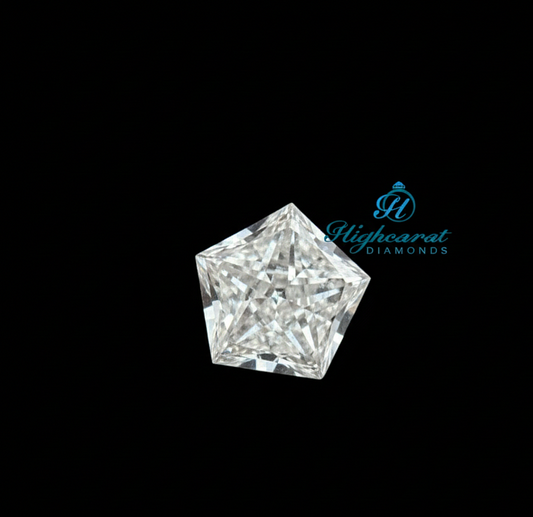 Pentagon Cut Loose Diamond Antique Lab Grown Dainty Stackable Diamond Use For Pendant - HIGHCARAT DIAMONDS