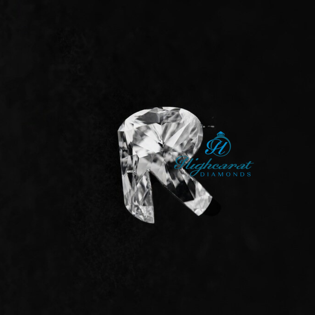 Brilliant R-Letter Fancy Cut Diamond New Arrival for Custom Gifts - HIGHCARAT DIAMONDS