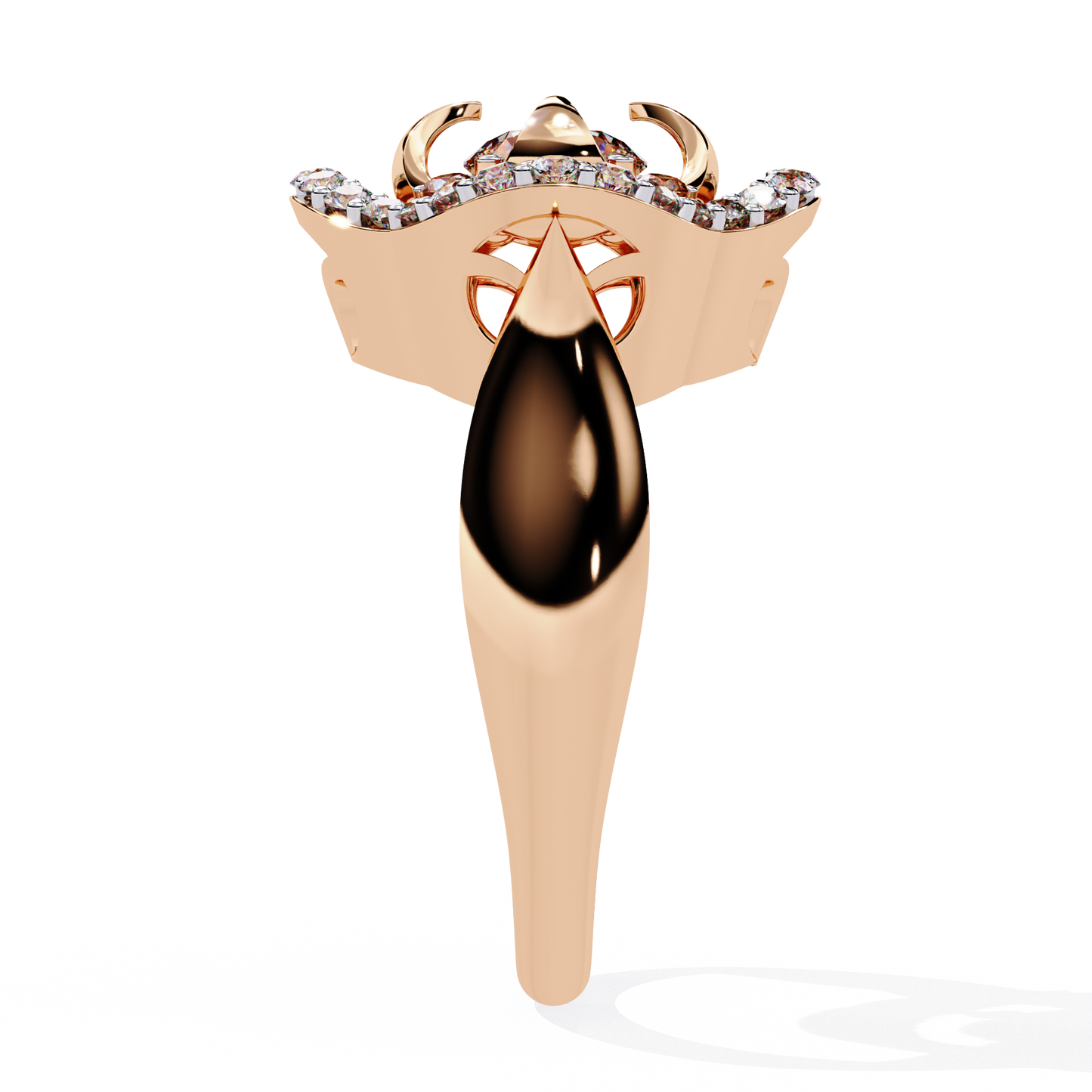 Round Cut High Quality Diamond Unique Elegant Cluster Dainty Vintage Bridesmaid Ring Gift For Her