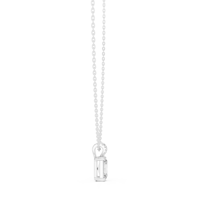 Round & Radiant Cut Lab Grown Vintage Style Diamond Pendant For Bridal - HIGHCARAT DIAMONDS