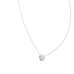 Colorless sparkling Round Diamond Solitaire Pendant Necklace Gift For Her - HIGHCARAT DIAMONDS