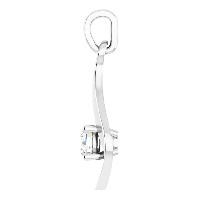 14k-white-1/4-ctw-lab-grown-diamond-pendant