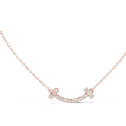 Round Shape Stunning 14k Solid Gold Diamond Pendant For Women Daily Wear - HIGHCARAT DIAMONDS