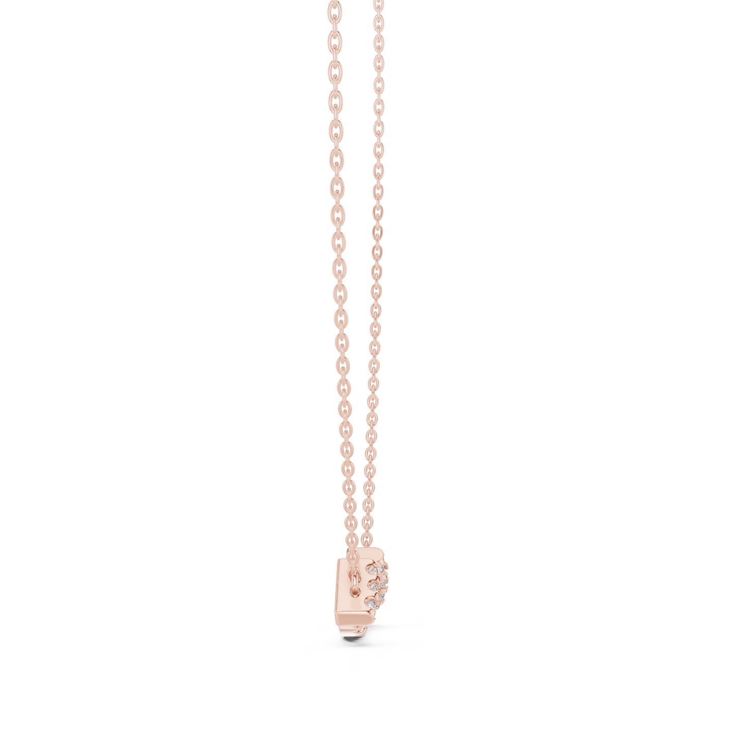Round Shape Stunning 14k Solid Gold Diamond Pendant For Women Daily Wear - HIGHCARAT DIAMONDS