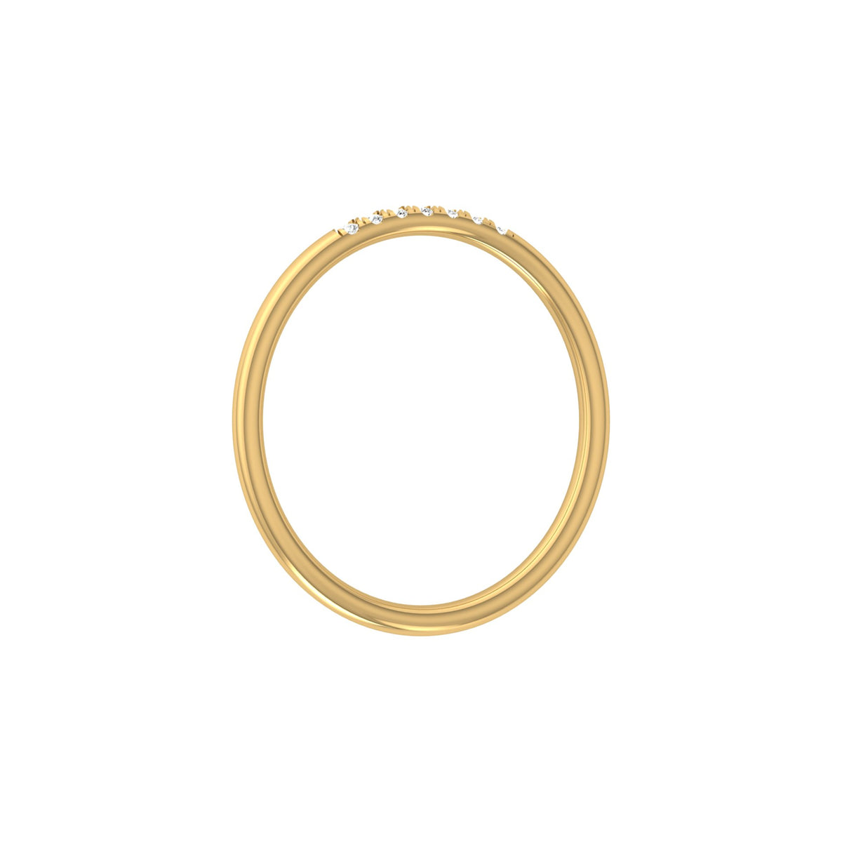 Round And Baguette Cut Open Cuff Ring New Collection Diamond Gift Of Elegance Pave - HIGHCARAT DIAMONDS