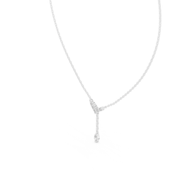 Round & Marquise Six Stone Lab Grown- Natural Full Sparkling Stunning Diamond Pendant For Women - HIGHCARAT DIAMONDS