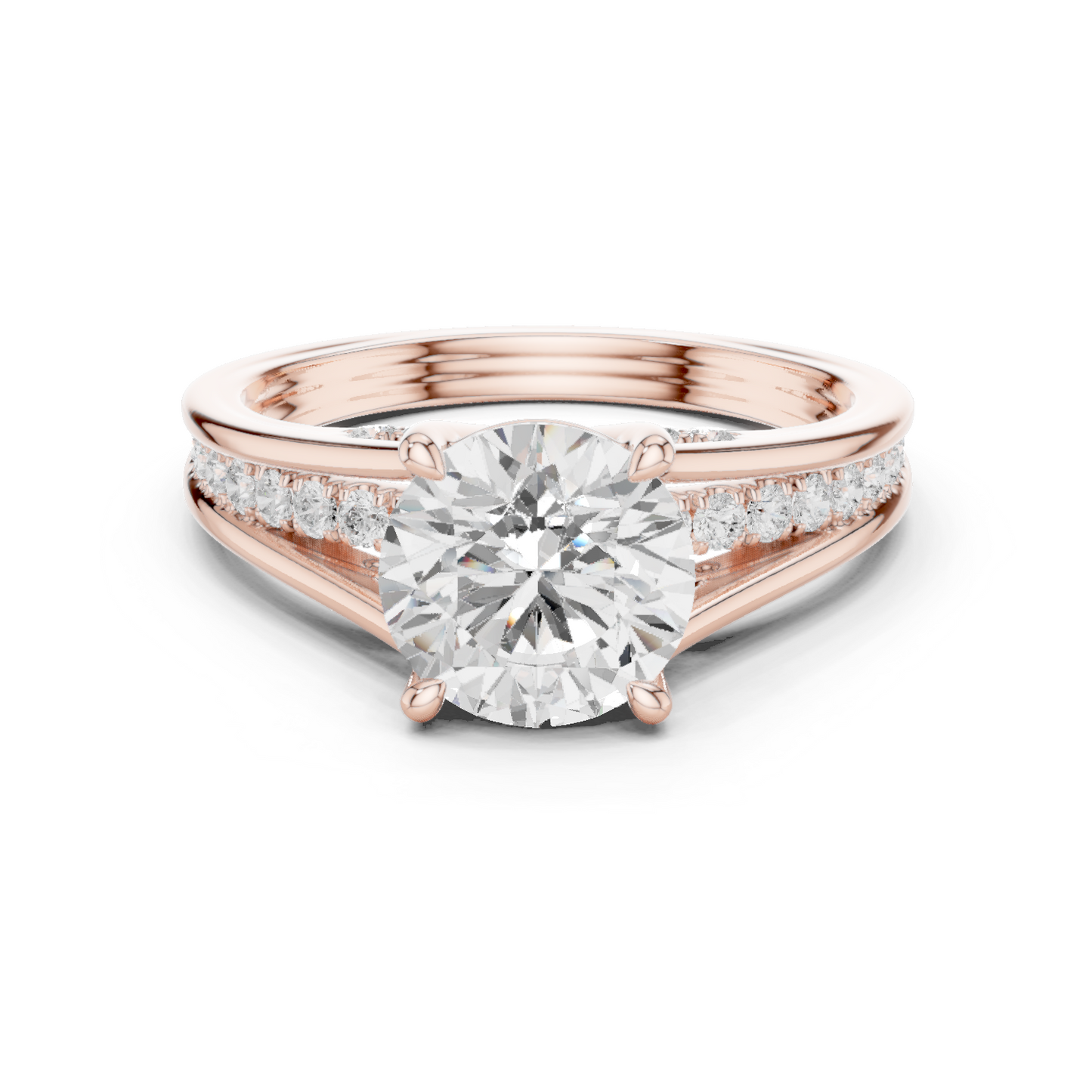 Vintage 2.30Ct Round Cut High Quality Diamond Elegant Minimalist Dainty Statement Ring For Her - HIGHCARAT DIAMONDS