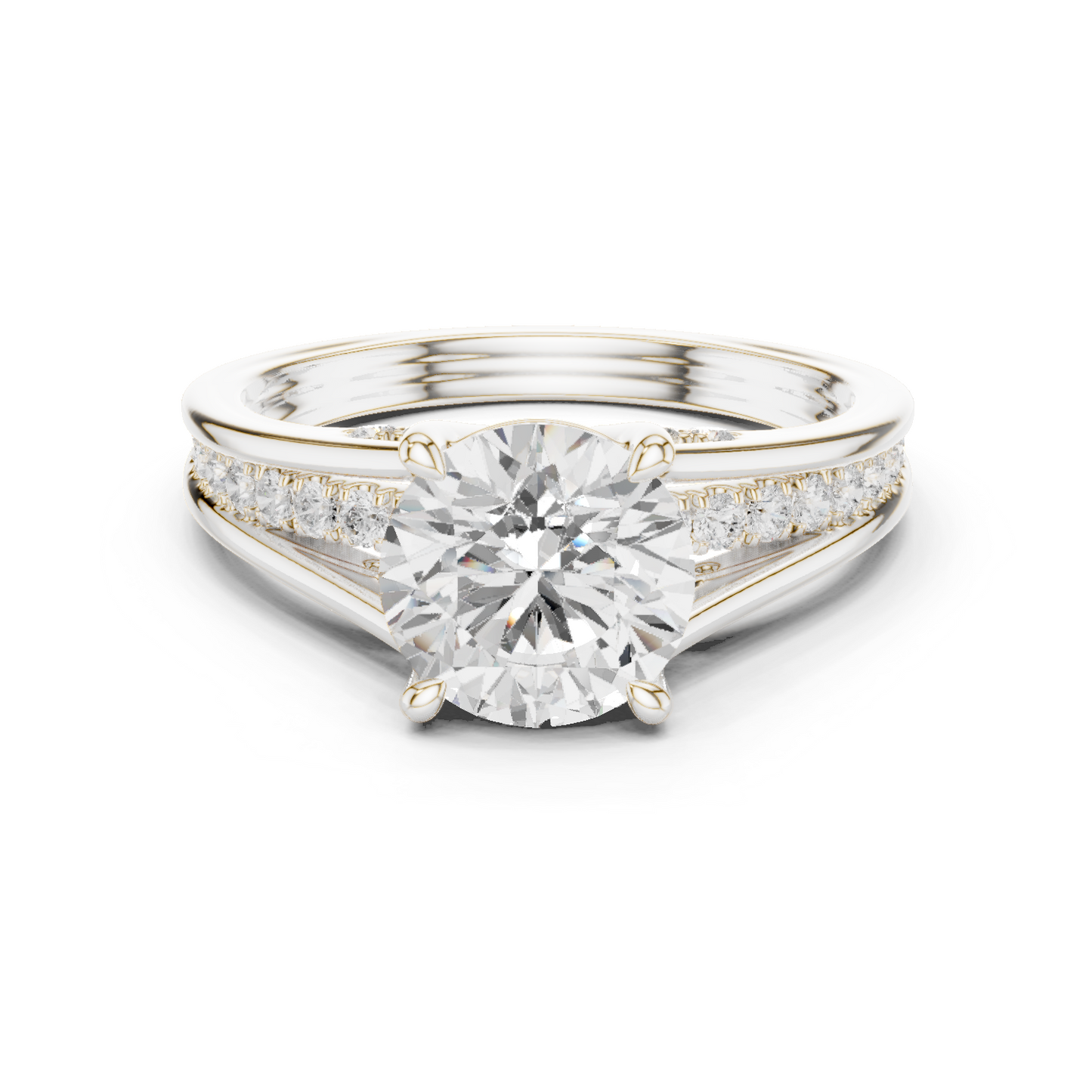 Vintage 2.30Ct Round Cut High Quality Diamond Elegant Minimalist Dainty Statement Ring For Her - HIGHCARAT DIAMONDS