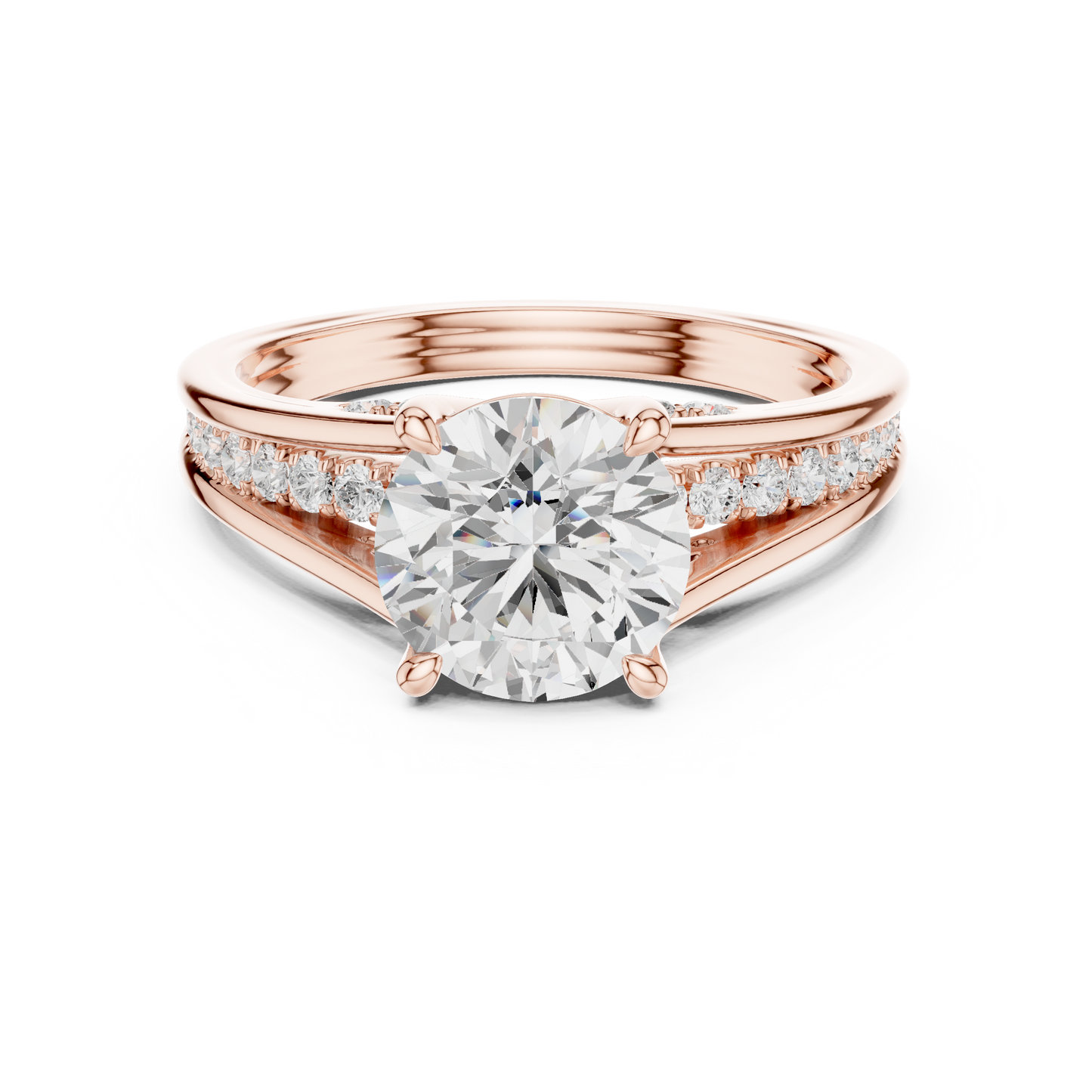 Vintage 2.30Ct Round Cut High Quality Diamond Elegant Minimalist Dainty Statement Ring For Her - HIGHCARAT DIAMONDS
