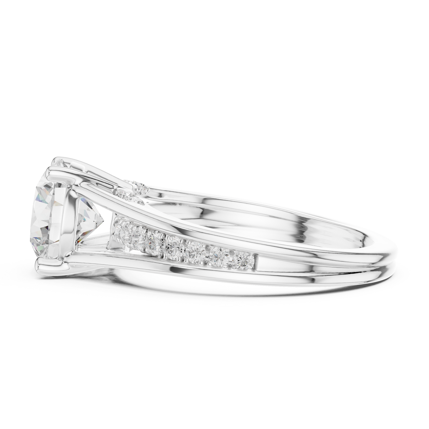 Vintage 2.30Ct Round Cut High Quality Diamond Elegant Minimalist Dainty Statement Ring For Her - HIGHCARAT DIAMONDS