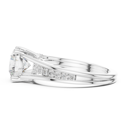 Vintage 2.30Ct Round Cut High Quality Diamond Elegant Minimalist Dainty Statement Ring For Her - HIGHCARAT DIAMONDS
