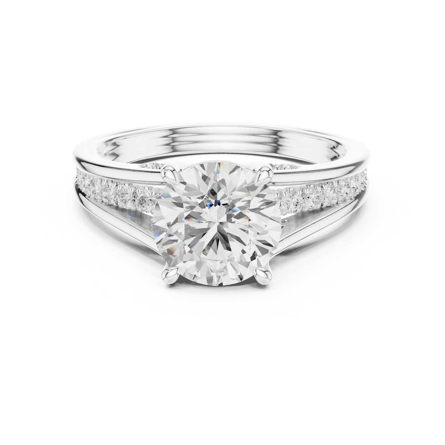 Vintage 2.30Ct Round Cut High Quality Diamond Elegant Minimalist Dainty Statement Ring For Her - HIGHCARAT DIAMONDS