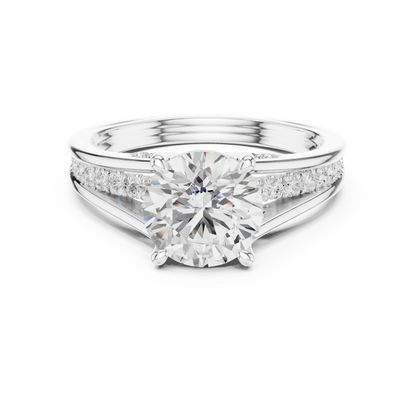 Vintage 2.30Ct Round Cut High Quality Diamond Elegant Minimalist Dainty Statement Ring For Her - HIGHCARAT DIAMONDS