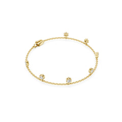 Round Cut Diamond Top Grade Diamond Antique Delicate Vintage Sparkling Bridesmaid charm Bracelet Gift For Women's - HIGHCARAT DIAMONDS