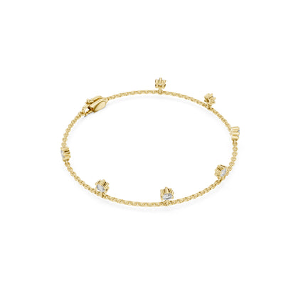 Round Cut Diamond Top Grade Diamond Antique Delicate Vintage Sparkling Bridesmaid charm Bracelet Gift For Women's - HIGHCARAT DIAMONDS