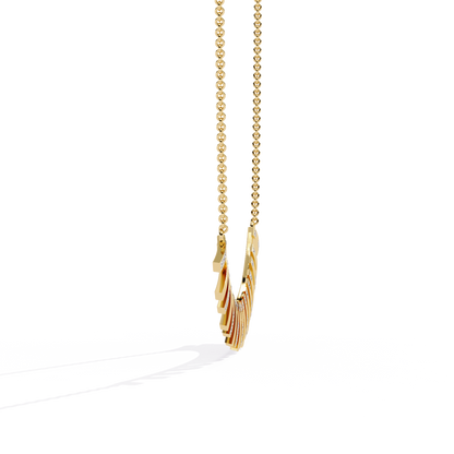 Round Cut Antique Natural And Lab Grown Diamond 14k Solid White Gold  Minimalist Handmade Vintage Anek Necklace - HIGHCARAT DIAMONDS