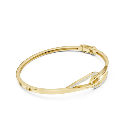 Round Cut Brilliant Lab Grown Diamond Vintage Handcrafted Bracelet - HIGHCARAT DIAMONDS