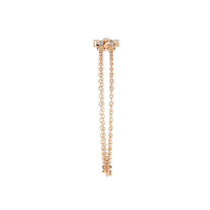 Round Cut Diamond Antique Cluster Dainty Minimalist Statement Cuff Bracelet Gift For Women's - HIGHCARAT DIAMONDS