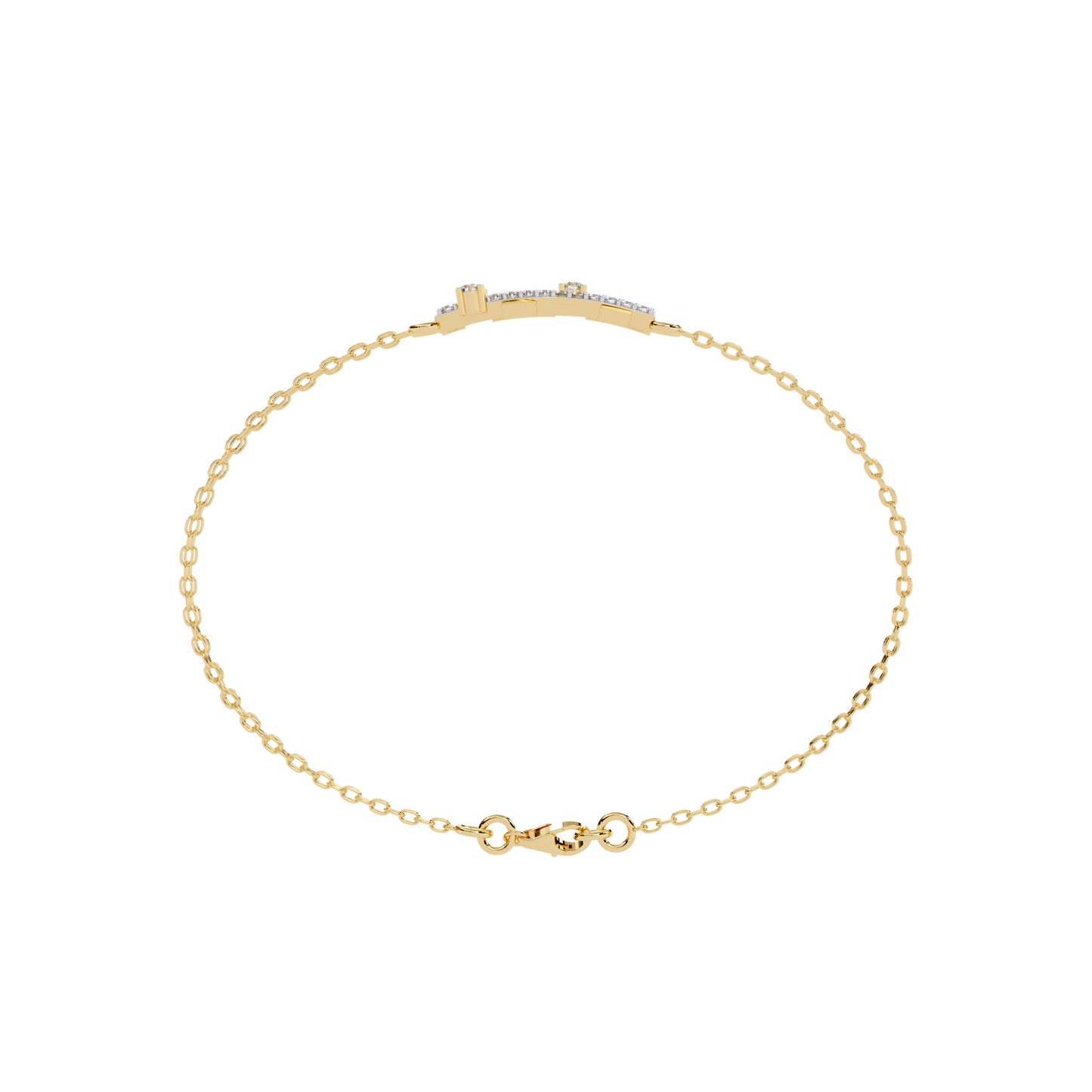 Round Cut Diamond Antique Cluster Dainty Minimalist Statement Cuff Bracelet Gift For Women's - HIGHCARAT DIAMONDS